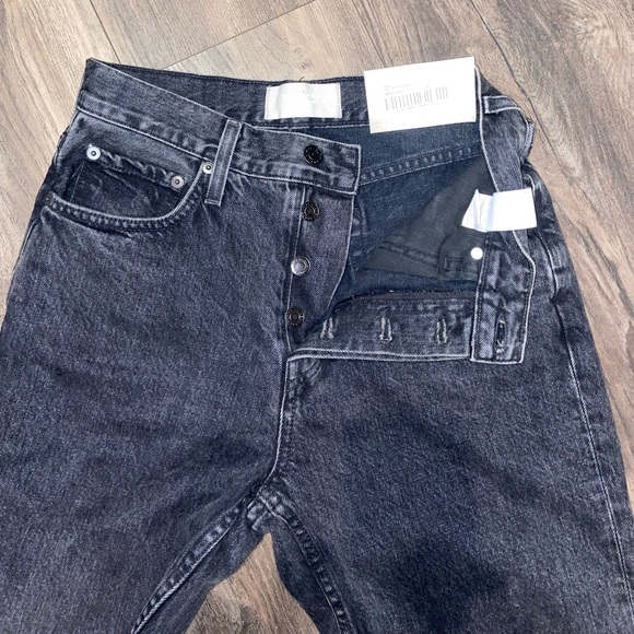 EVERLANE BLACK DENIUM JEANS - Picture 4 of 8